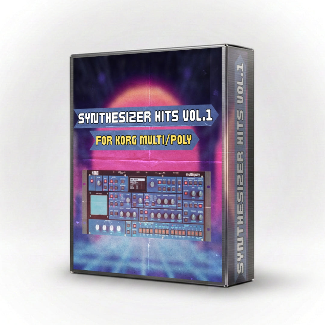 Korg Multi/Poly Soundpack - Synthesizer Hits Vol.1 | 60 Legendary Patches
