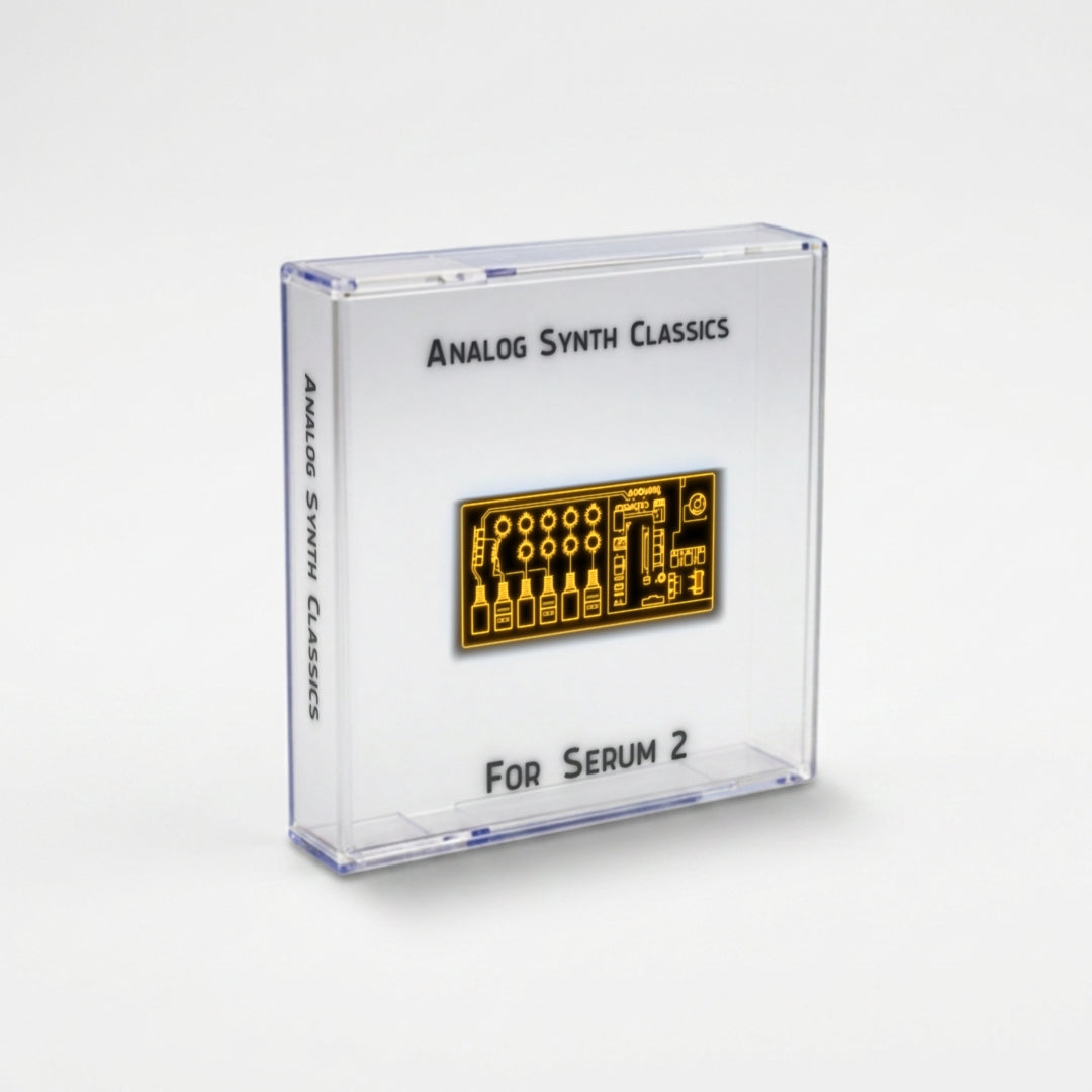 Analog Synth Classics - a SERUM 2 Sound Collection | 80 Premium Patches