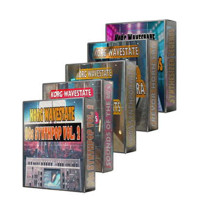 5 Hit Soundpack Bundle for Korg WaveState (Save 25%)