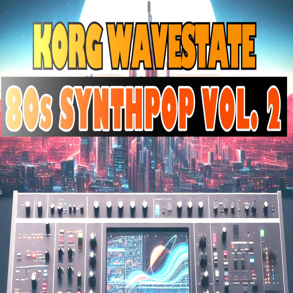 80s Synthpop Vol.2 - a Korg WaveState Soundpack, Soundset, Patches