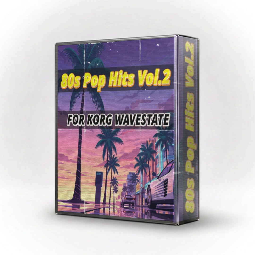 80s Pop Hits Vol.2 | 60+ Sounds for Korg WaveState
