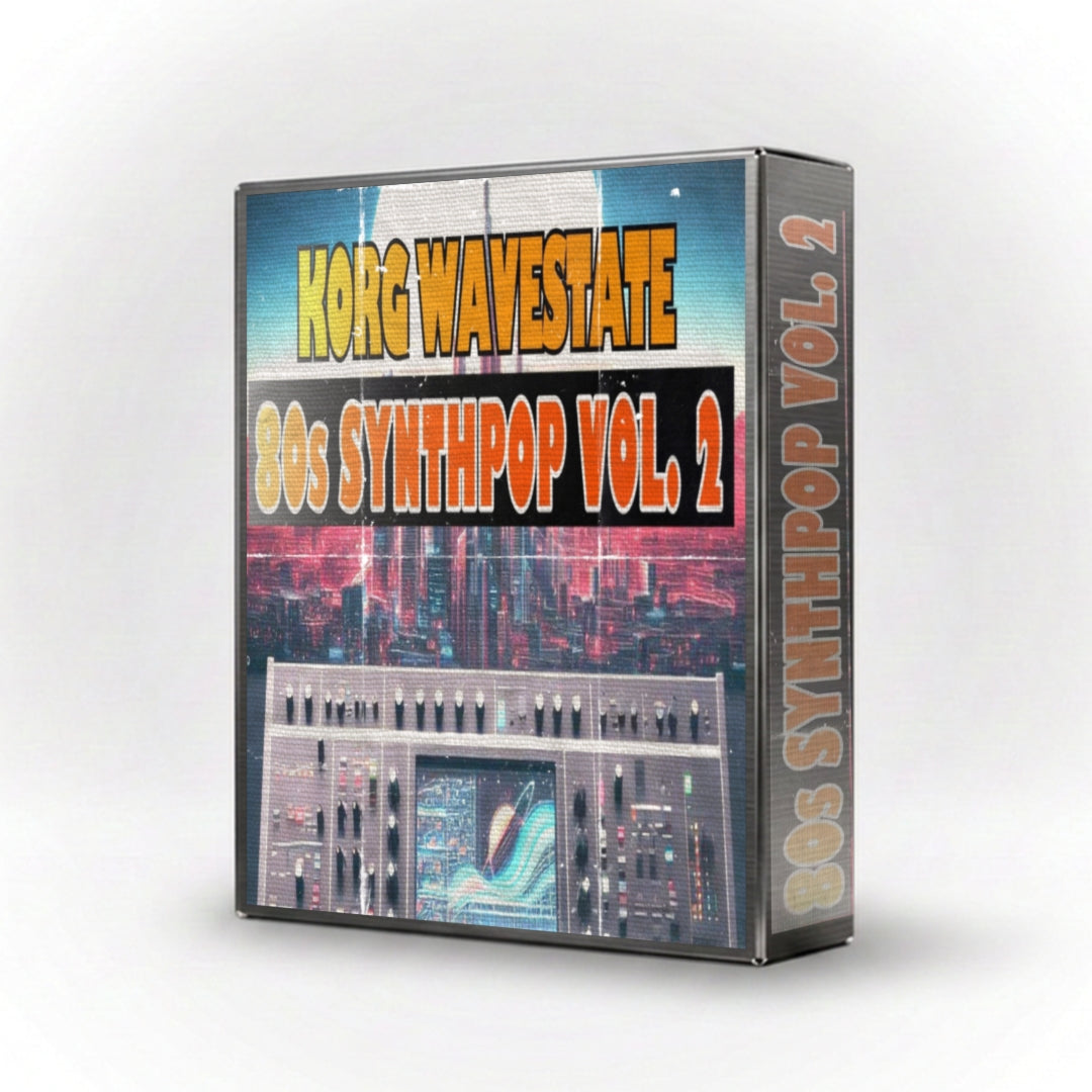 80s Synthpop Vol.2 - 80+ Sounds for Korg WaveState