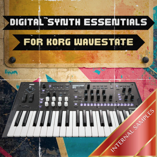 Digital Synth Essentials - a Korg wavestate Synthesizer Soundpack, Soundset, Patches