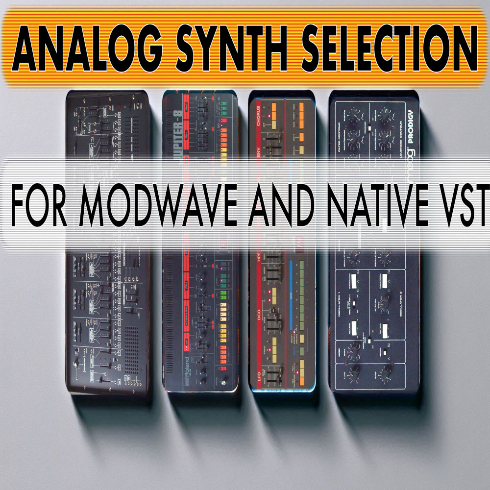 Analog Synth Selection - a Korg ModWave Synthesizer Soundpack, Soundset, Patches