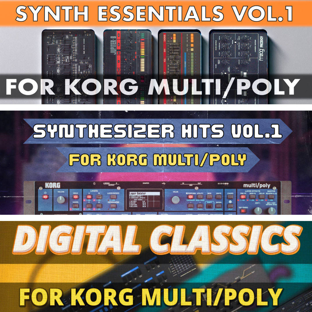 Multi/Poly Triple Bundle (save 15%)