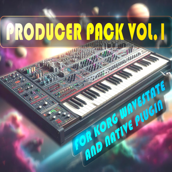 Producer Pack Vol.1 - a KORG WaveState Soundpack, SOoundset, Patches
