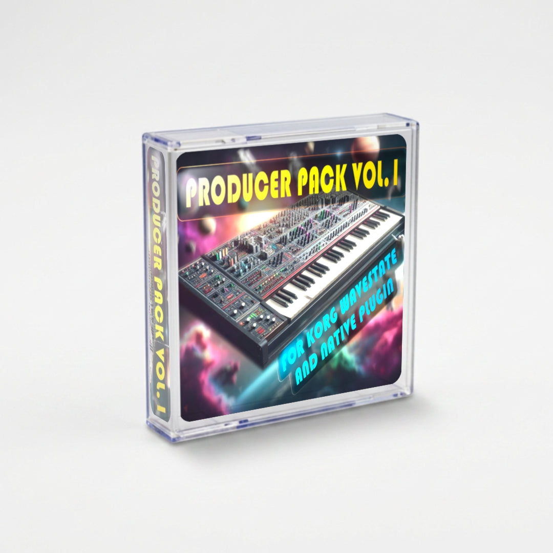 Producer Pack Vol.1 - Backing Tracks | Sounds | Patches for Korg WaveState