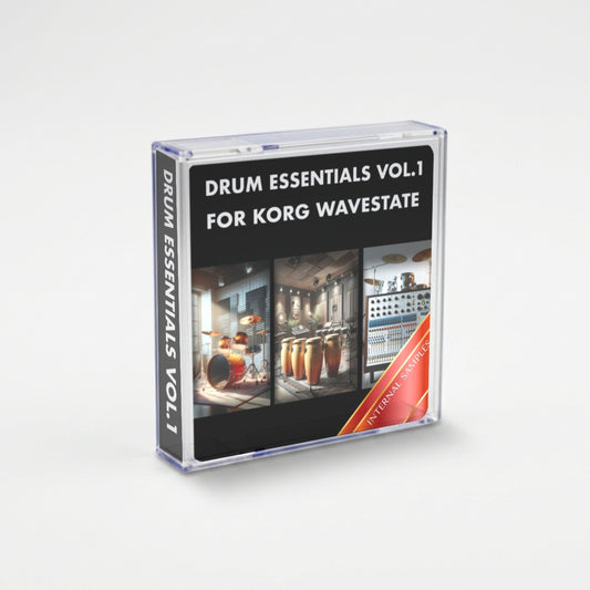 Drum Essentials Vol.1 - 70+ Korg WaveState Patches