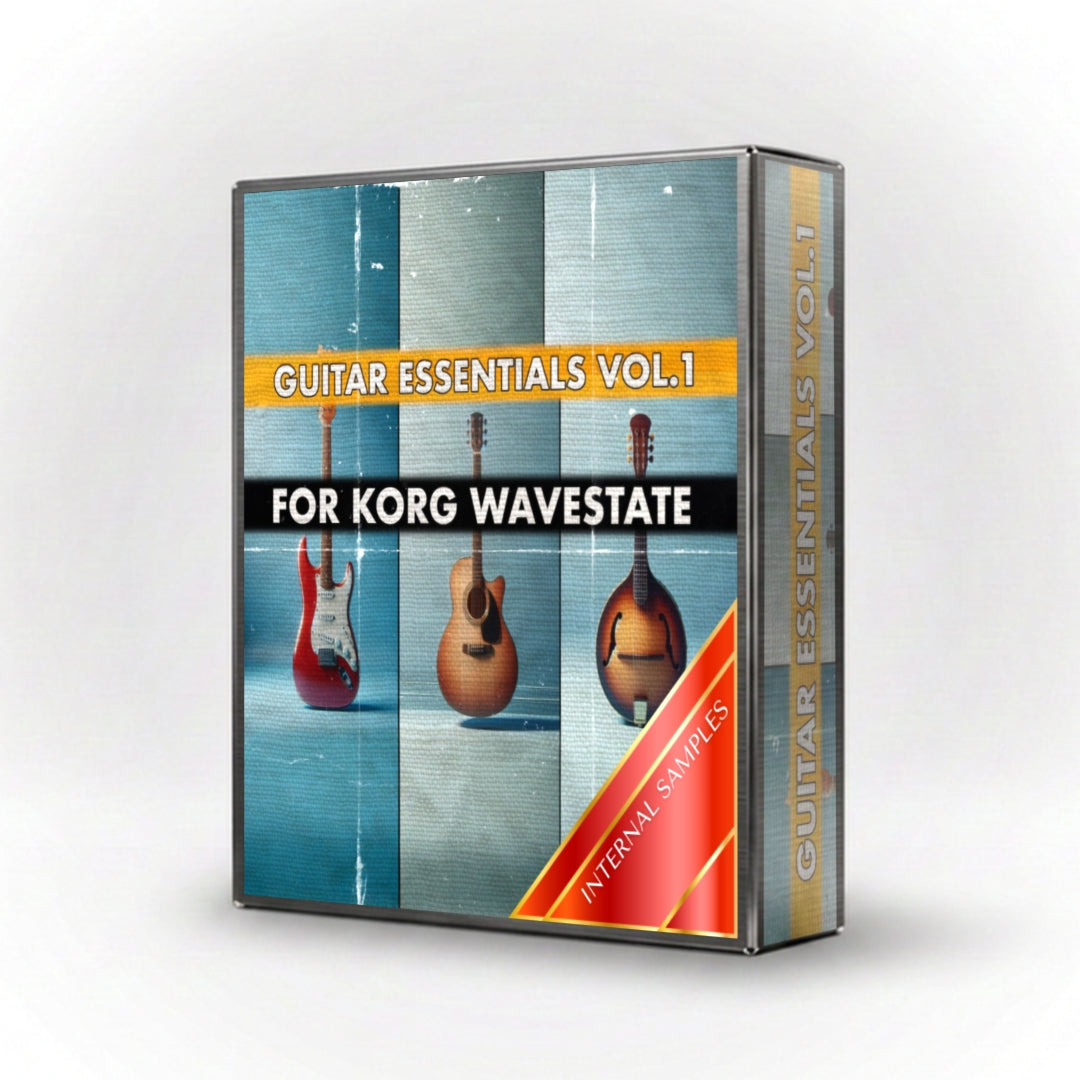Guitar Essentials Vol.1 - 70+ Sounds for Korg WaveState