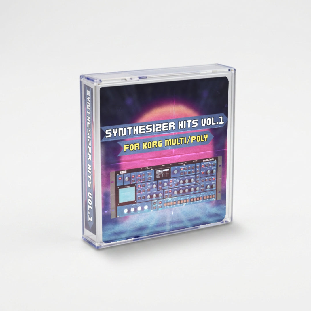 Korg Multi/Poly Soundpack - Synthesizer Hits Vol.1 | 60 Legendary Patches