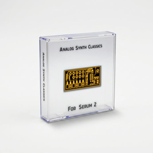 Analog Synth Classics - a SERUM 2 Preset Pack | 80 Premium Sounds for SERUM 2